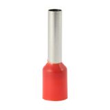 Single insulated sleeve terminal HI 4.0/12 red, Al/Cu