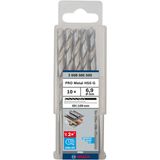 Metal drill bits HSS-G, DIN 338 6,9 x 69 x 109 mm 10 pcs.