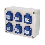 Cabinet 3066 6x230V socket