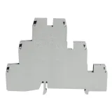 Rail-mounted screw terminal block ZUW3-2.5 grey