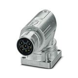 M17-08P1N8AA600S - Device connector front mounting