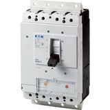NZMH3-4-A400/250-SVE Circuit-breaker, 4p, 400A, 250A in 4th pole, withdrawable unit