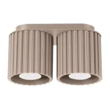 Ceiling lamp AURA 2 taupe GU10
