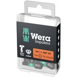 867/1 IMP DC TORX DIY Impaktor Bits, TX 10 x 25 mm, 10-delig