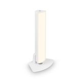 Battery LED table- and wall light, IP44, white, 1xLED-platine/6W
