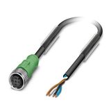SAC-4P-0,26-PUR/M12FS - Sensor/actuator cable
