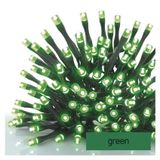 Standard LED interconnecting Christmas chain, 10 m, outdoor and indoor, green