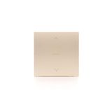 Rockers for single roller blind switch, three-position 1-0-2, Gold matt, metalic