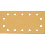 EXPERT C47 Sandpaper with 14 holes for Orbital Sanders 115 x 23 mm, G 6 5-pc
