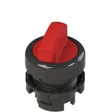 Long handle selector, 2 positions red with marking
