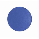 Button plate, flush, blue