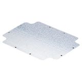 Metal mounting back plate for boxes 380×300