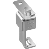 Connection clamp with StSt blade for