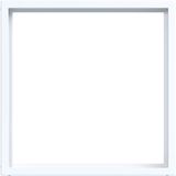 Spacer ring for central plate/piece 50 x 50 mm, A.x/C.x light white glass.