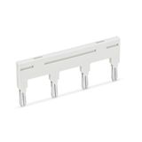 Jumper for jumper slot 4-way light gray