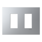 Frame 1+1 modules - ABB logo - Silver