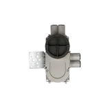 BUILT-IN WALL BOX SMART SINGLE 9-24MM 4-INLETS METAL