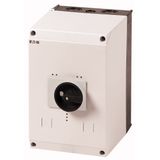 CI-K4-PKZ4-G Insulated enclosure for PKZ4, +rotary handle, black/grey