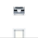 PANOS EVO Q140H 15W 830 SWI SM WH - LED ceiling-recessed luminaire