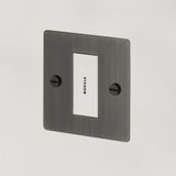 1G EURO PLATE / 1 MOD / SMOKED BRONZE