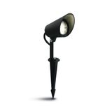 BLACK 8W WW IP65 SPIKE 24V DC DIMMABLE