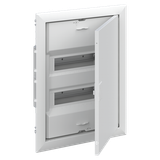 UK624E3 Consumer unit , 497 mm x 384 mm x 97 mm, Flush mounting, 24 SU, IP30, Single