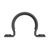 BGH-56 CONDUIT CLAMP 2SCREW PA6 NW56 BLK