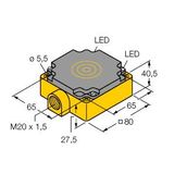 Inductive Sensor With Increased Temperature Range   NI40-CP80-VP4X2/S100