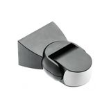 Microwave motion sensor CM-9, max 1200W, AC220-240V, 50/60Hz, angle 180°, range 5-15m ± 1,5- 3,5m, IP65, working with LED, surface mounted, black housing