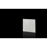 Absorber mat for pleated filter