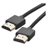 HDMI Cable 2.0 Ethernet A Male A Male slim 1.5m