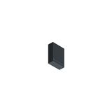 SUP2 TRACK U END PLATE ELECTR CON BK - Cover plate