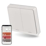 GoSmart Portable Scene Controller IP-2002ZW, ZigBee 3.0, 2-button