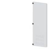 SIVACON, door half, left, with ventilation openings, IP40, H: 2000 mm, W: 600 mm