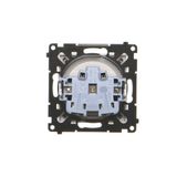 Digital thermostat with outer temperature sesnor, Bronze matt, metalic