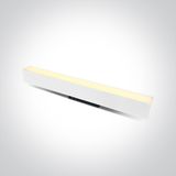 42100BL/W/V WHITE 25W LINEAR LIGHT CCTV 48V IP20 DALI MAXI