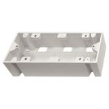 Wallmount-Box W205 x H45 x D80 mm for HSEMDR6W0F, RAL9010