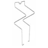 Metal retaining clip for MU relay