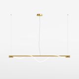 Modern Tau Pendant lamp Gold