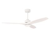 Fan Stem Evo ø1220mm White with White Blades White LED 2875 SW 3000-4000-5000K ON-OFF