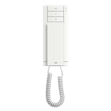 A22001-W-D-02 Indoor audio station with handset, dummy sample,White