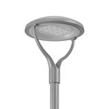 GONIA, 24 W, 1850 lm, 730, silver, DALI Pole top luminaires, D 500 H 5