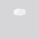 Quadrat, white, on/off Ceiling and wall luminaires, L 190 B 190 H 100,