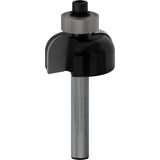 Cove bit, 6 mm, R1 6.4 mm, D 25.4 mm, L 12.6 mm, G 54 mm