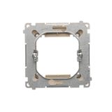 Two-way switch without pictogram, (module), 10AX, quick connection, cream white/electro white