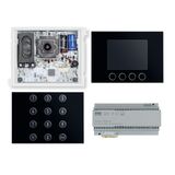 Video system base kit, Alpha, keypad and display with directory, 2Voice system