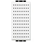 Buzzer Living Light 230V 8VA 1 Module White