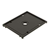 Profile end cap SLO / black, incl. 4 Pcs. Torx M2,5