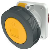 Panel mounted recept., 125A4p4h110V IP67