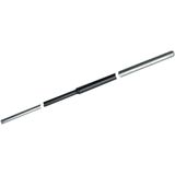 Earth entry rod St/tZn L 1500mm tapered D 16/10mm partly insulated